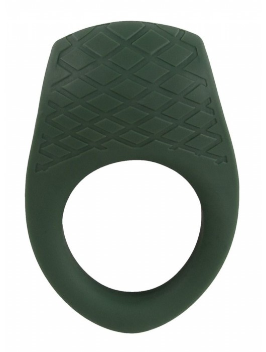 Зеленое эрекционное виброкольцо Luxurious Vibro Cock Ring - Orion - в Благовещенске купить с доставкой