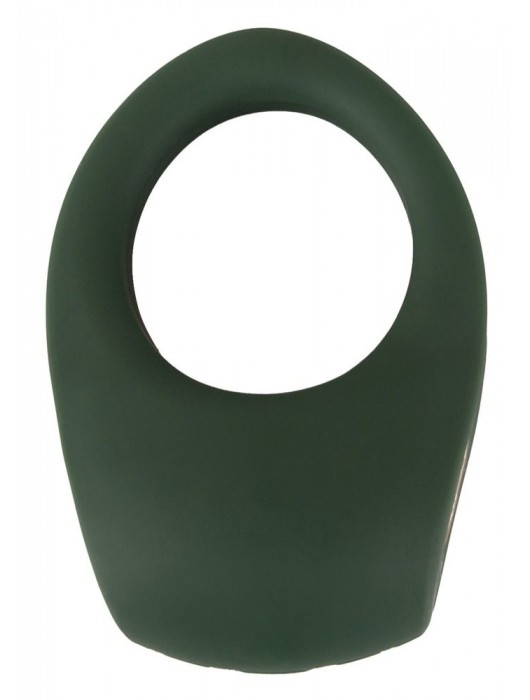 Зеленое эрекционное виброкольцо Luxurious Vibro Cock Ring - Orion - в Благовещенске купить с доставкой