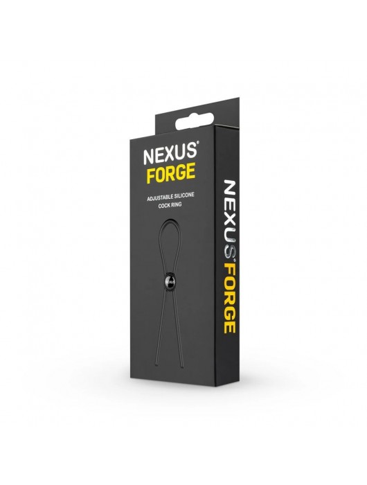 Черное эрекционное лассо Nexus Forge Single - Nexus Range - в Благовещенске купить с доставкой