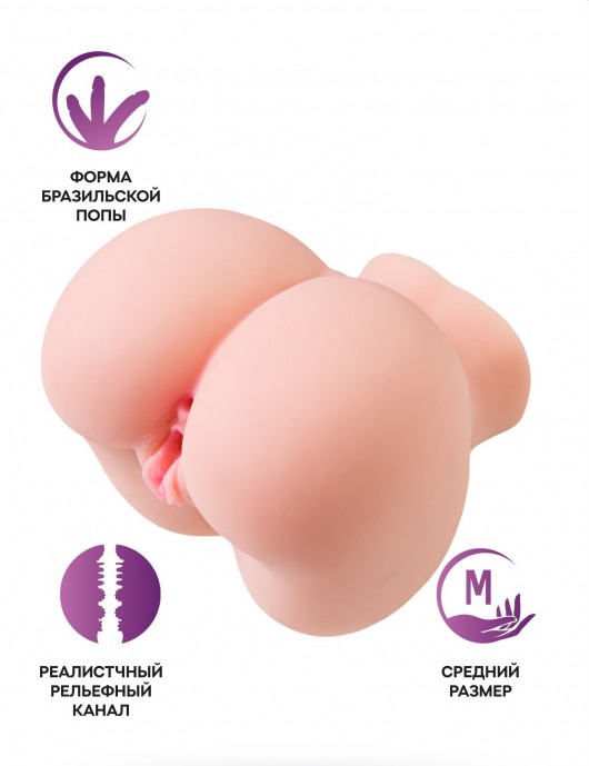Реалистичный мастурбатор Giovanna - ToyFa - в Благовещенске купить с доставкой