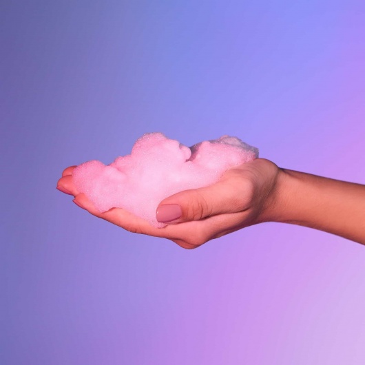 Массажная хрустящая пенка Tickle My Body Cotton Candy с ароматом сладкой ваты - 150 мл. - Love to Love - купить с доставкой в Благовещенске