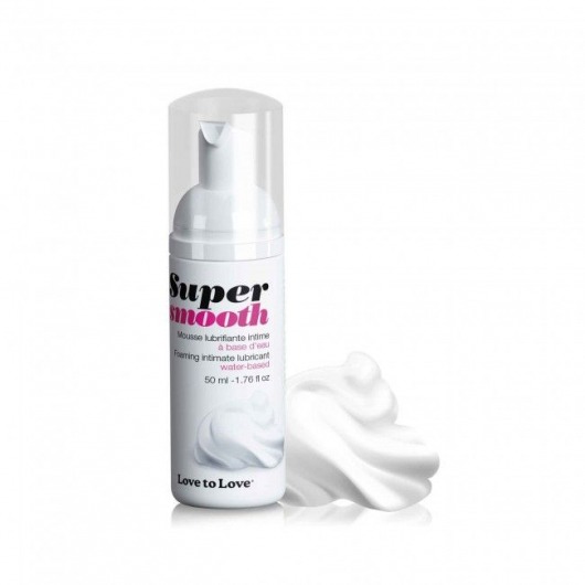 Лубрикант нежнейшая пенка Super Smooth Foaming Intime Lubricant - 50 мл. - Love to Love - купить с доставкой в Благовещенске