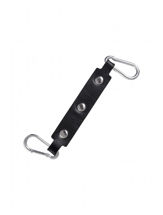 Черно-красные оковы из натуральной кожи - Pecado - купить с доставкой в Благовещенске