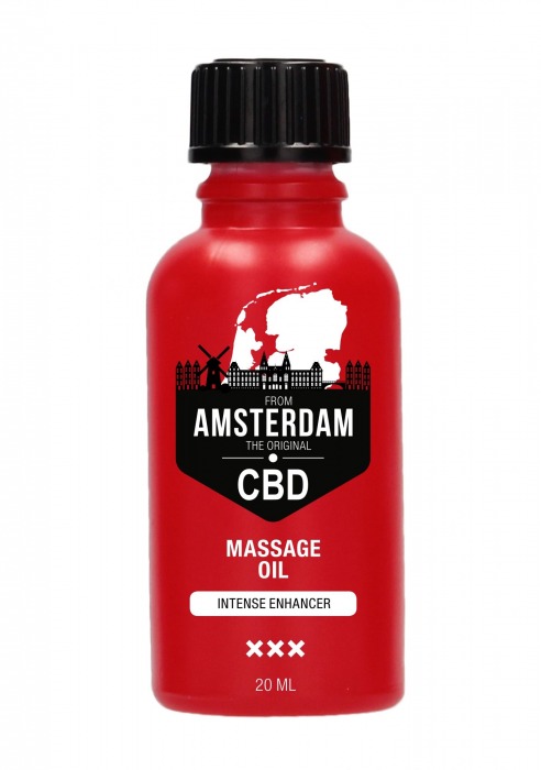 Стимулирующее масло Intense CBD from Amsterdam - 20 мл. - Shots Media BV - купить с доставкой в Благовещенске