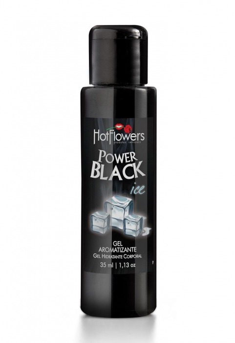 Стимулирующий гель для массажа Power Black - 35 мл. - HotFlowers - купить с доставкой в Благовещенске