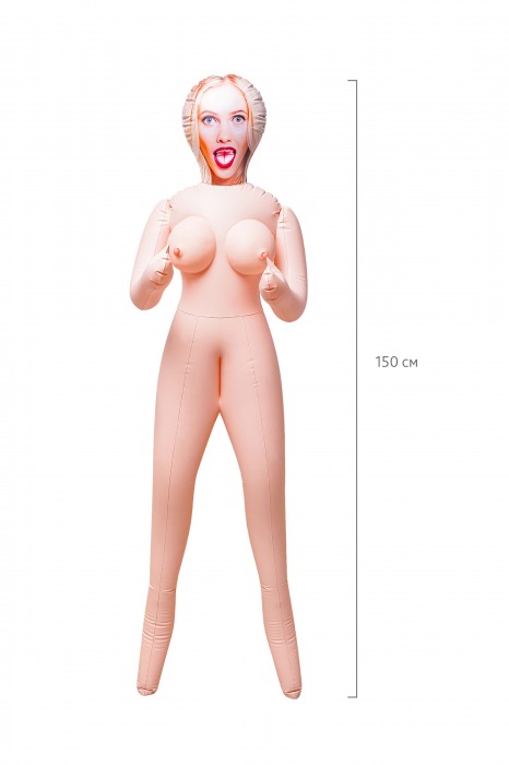 Надувная секс-кукла Lilit с тремя рабочими отверстиями - ToyFa - в Благовещенске купить с доставкой