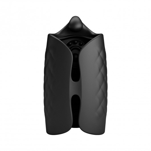 Черный мастурбатор с вибростимуляцией головки Black Glans Trainer - Baile - в Благовещенске купить с доставкой
