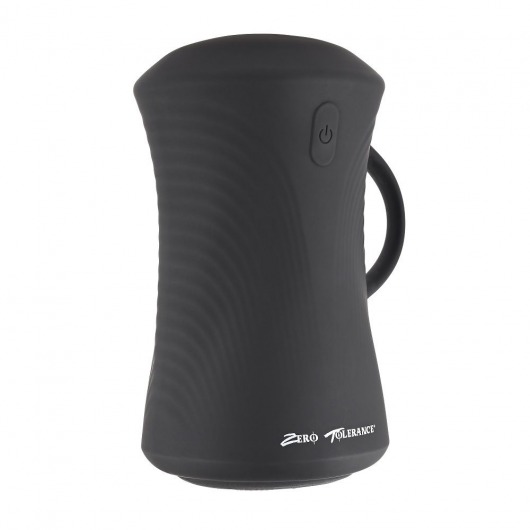 Черный вибромастурбатор с гироскопом Gyro Stroke - Zero Tolerance - в Благовещенске купить с доставкой