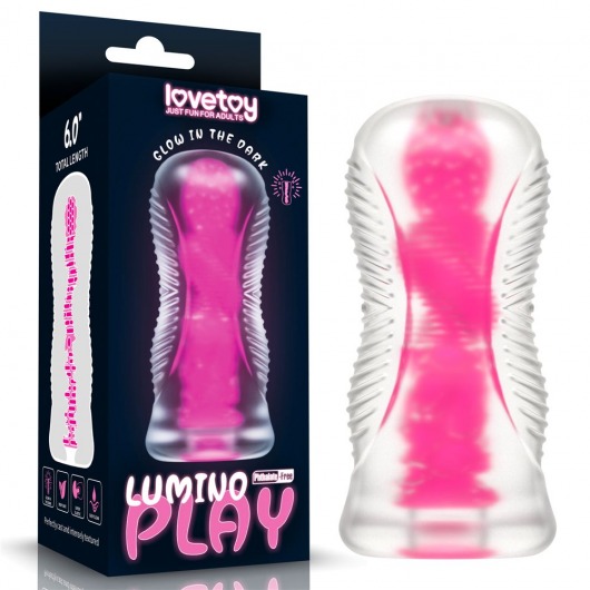 Светящийся в темноте мастурбатор 6.0 Lumino Play Masturbator - Lovetoy - в Благовещенске купить с доставкой