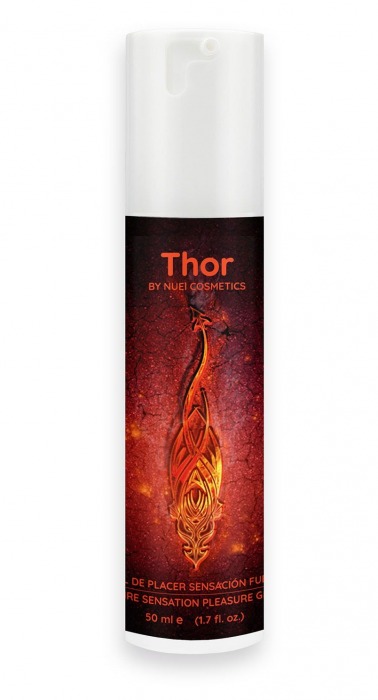 Возбуждающий унисекс гель Thor Fire Gel - 50 мл. - Nuei cosmetics - купить с доставкой в Благовещенске