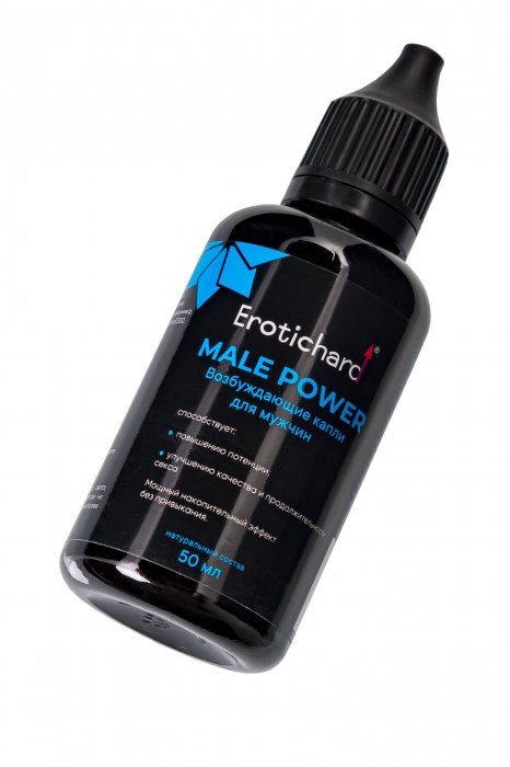 Капли для мужчин Erotichard Male Power - 50 мл. - Erotic Hard - купить с доставкой в Благовещенске