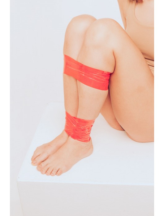 Красная бондажная лента Endorphin - Lola Games - купить с доставкой в Благовещенске