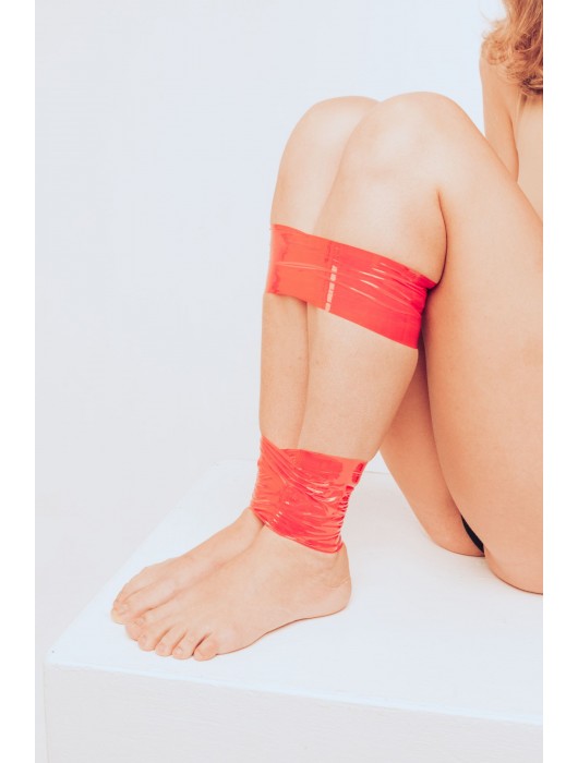 Красная бондажная лента Endorphin - Lola Games - купить с доставкой в Благовещенске