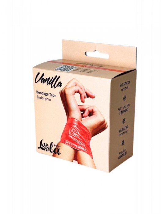 Красная бондажная лента Endorphin - Lola Games - купить с доставкой в Благовещенске