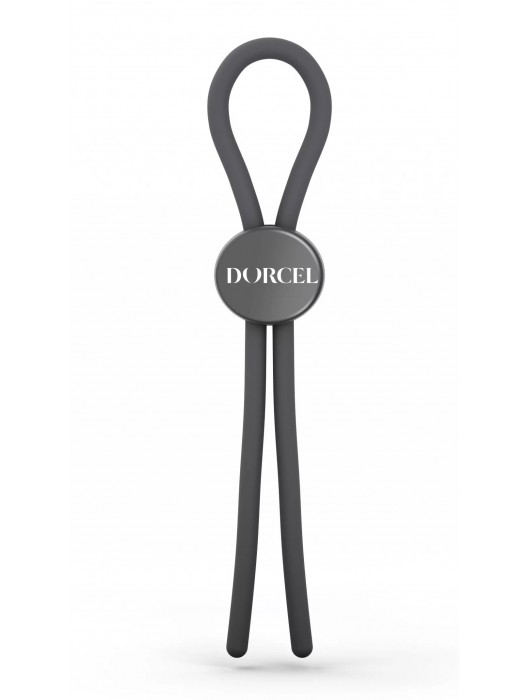 Серое эрекционное лассо на пенис Mr Dorcel - Dorcel - в Благовещенске купить с доставкой