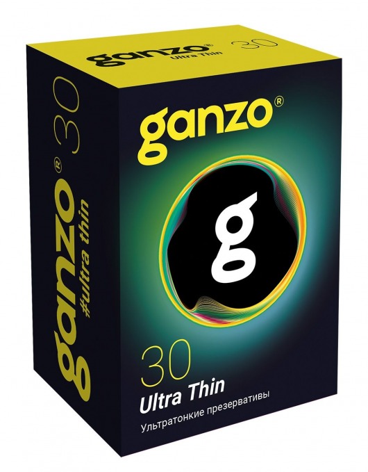 Супертонкие презервативы Ganzo Ultra thin - 30 шт. - Ganzo - купить с доставкой в Благовещенске