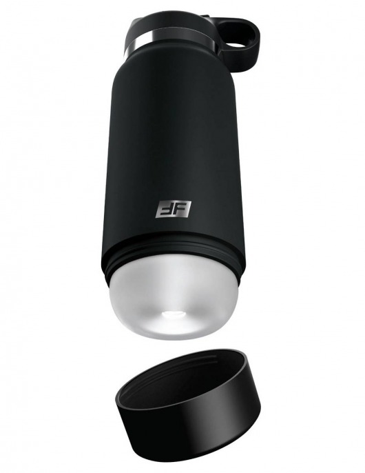 Черный мастурбатор в виде бутылки Fap Flask - Pipedream - в Благовещенске купить с доставкой