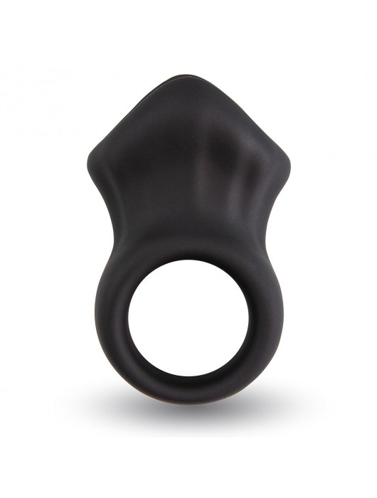 Черная эрекционная утяжка для пениса и мошонки Rooster Ivar - Velv or - в Благовещенске купить с доставкой