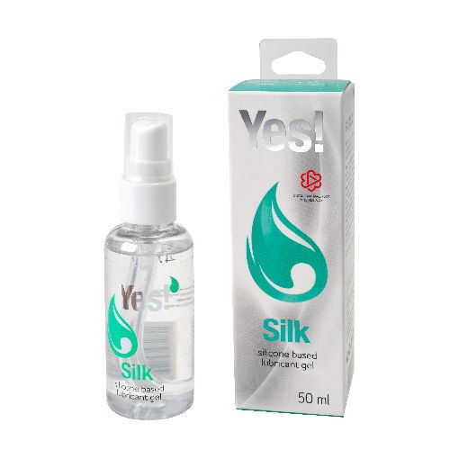 Силиконовая гипоаллергенная вагинальная смазка Yes Silk - 50 мл. - Sitabella - купить с доставкой в Благовещенске