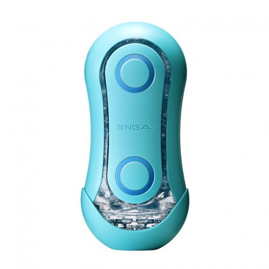 Голубой мастурбатор Tenga Flip ORB Ocean - Tenga - в Благовещенске купить с доставкой