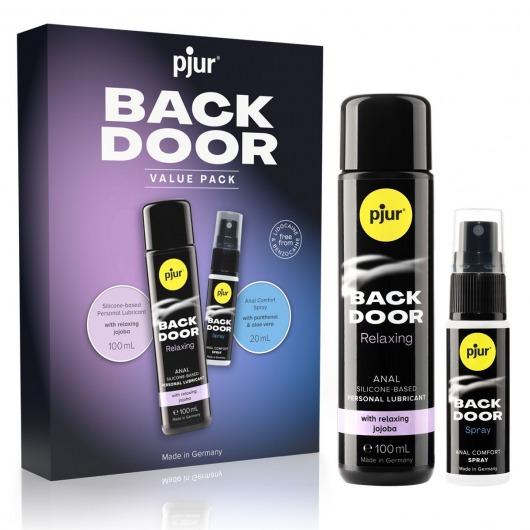 Набор для анального секса pjur Back Door Value Pack - Pjur - купить с доставкой в Благовещенске