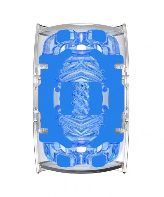 Мастурбатор Fleshlight Quickshot Turbo Blue Ice - Fleshlight - в Благовещенске купить с доставкой