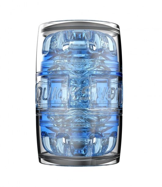 Мастурбатор Fleshlight Quickshot Turbo Blue Ice - Fleshlight - в Благовещенске купить с доставкой