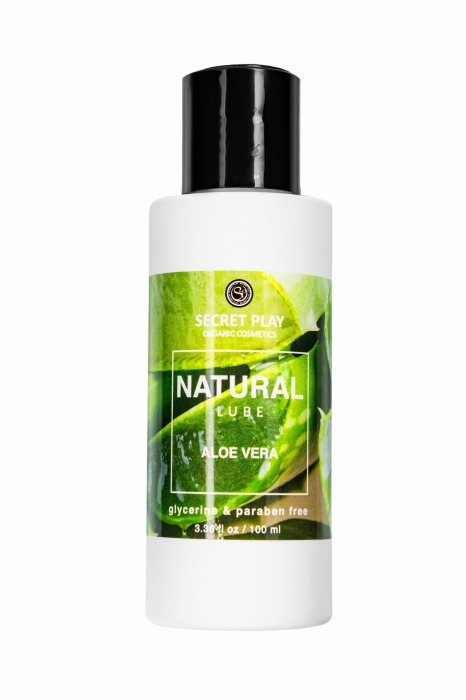 Органический гель Natural Lube - 100 мл. - Secret Play - купить с доставкой в Благовещенске