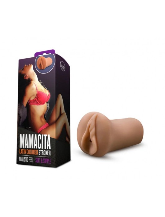 Мастурбатор-вагина Mamacita Realistic Latin Masturbator - Blush Novelties - в Благовещенске купить с доставкой