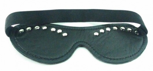 Коричневая маска с декором - БДСМ Арсенал - купить с доставкой в Благовещенске