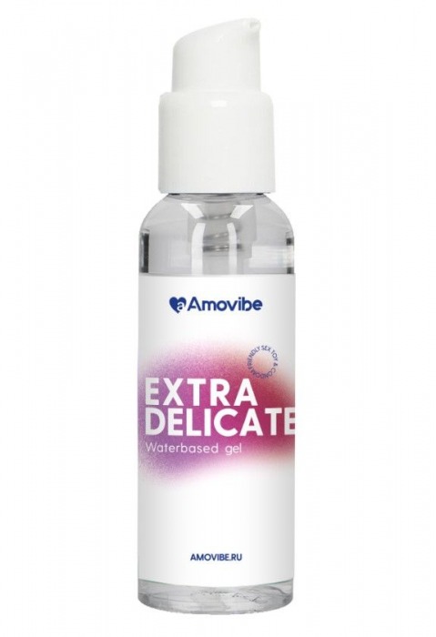 Гель на водной основе Amovibe Extra Delicate - 100 мл. - Amovibe - купить с доставкой в Благовещенске