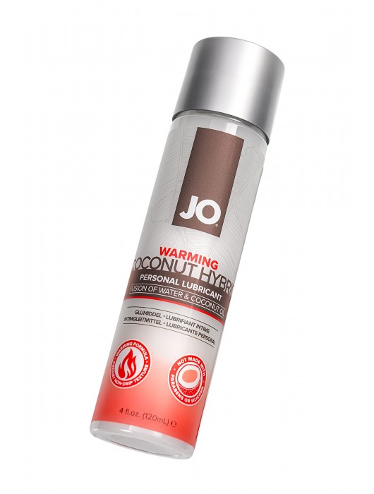 Водно-масляный лубрикант с разогревающим эффектом Hybrid Lubricant WARMING - 120 мл. - System JO - купить с доставкой в Благовещенске