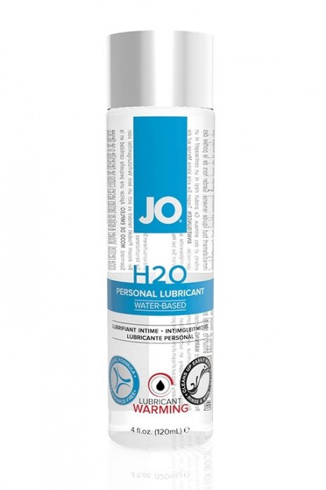 Возбуждающий лубрикант на водной основе JO Personal Lubricant H2O Warming - 120 мл. - System JO - купить с доставкой в Благовещенске