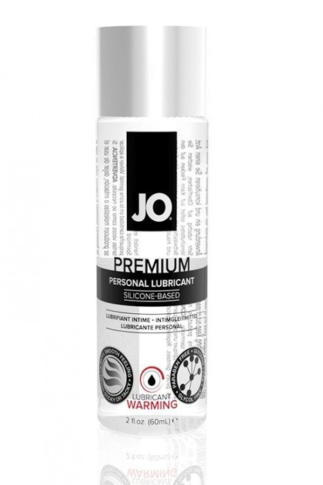 Возбуждающий лубрикант на силиконовой основе JO Personal Premium Lubricant  Warming - 60 мл. - System JO - купить с доставкой в Благовещенске