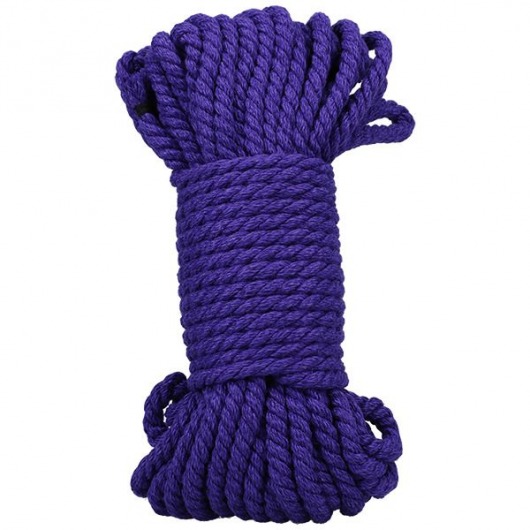 Фиолетовая верёвка для связывания и фиксации Bind Tie - 15,24 м. - Doc Johnson - купить с доставкой в Благовещенске