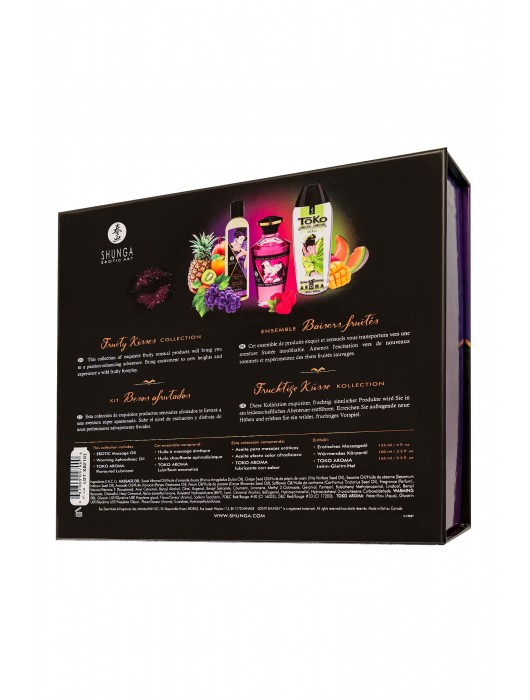 Подарочный набор Fruity Kisses из 3 предметов - Shunga - купить с доставкой в Благовещенске