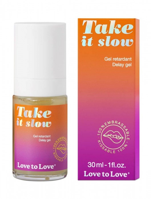Пролонгирующий гель для мужчин Take It Slow - 30 мл. - Love to Love - купить с доставкой в Благовещенске
