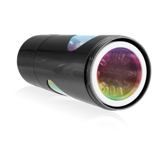 Перезаряжаемый мастурбатор-ротик Extreme Toyz Rechargeable Roto-Bator Mouth - Pipedream - в Благовещенске купить с доставкой