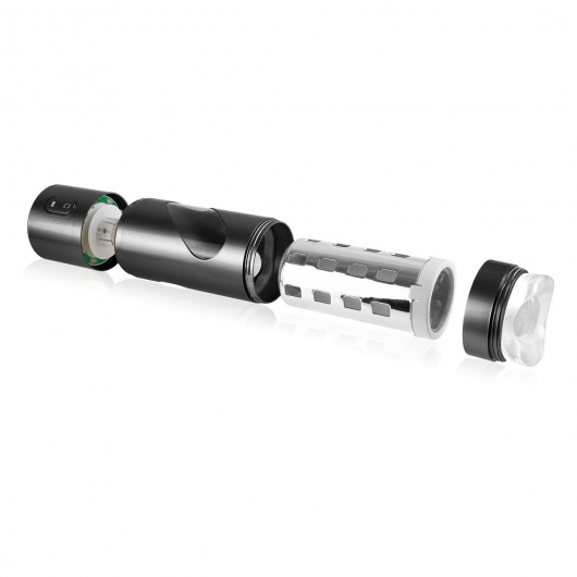 Перезаряжаемый мастурбатор-ротик Extreme Toyz Rechargeable Roto-Bator Mouth - Pipedream - в Благовещенске купить с доставкой