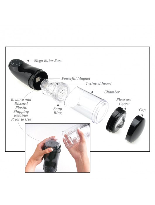 Перезаряжаемый мастурбатор-вагина с держателем для мобильных устройств Extreme Toyz Me - Pipedream - в Благовещенске купить с доставкой