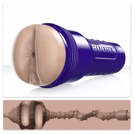 Телесный мастурбатор-анус Fleshlight Boost Blast Female - Fleshlight - в Благовещенске купить с доставкой