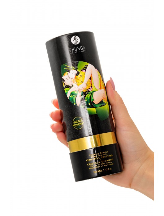 Соль Мёртвого моря для ванны Oriental Crystals «Цветок лотоса» - 500 гр. -  - Магазин феромонов в Благовещенске