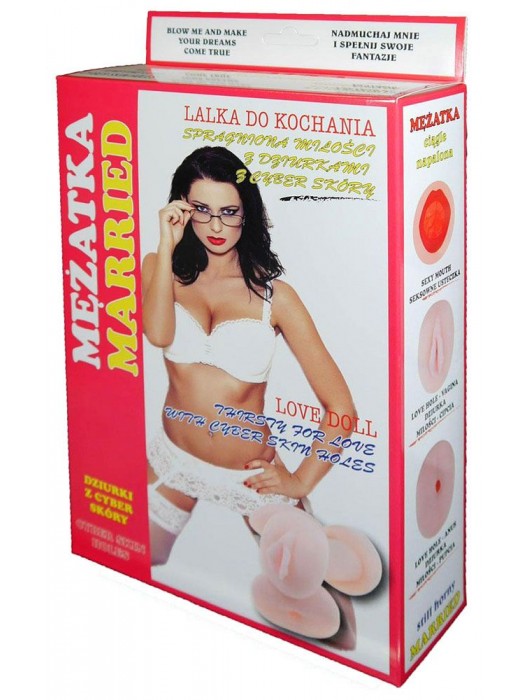 Надувная секс-кукла Mezatka с реалистичной вставкой - Boys of Toys - в Благовещенске купить с доставкой