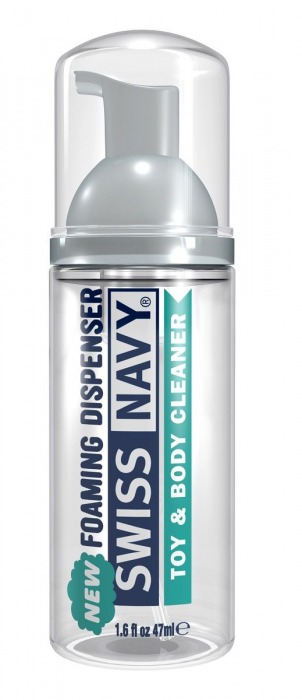 Очищающая пенка для игрушек и тела Toy   Body Cleaner Foamer - 47 мл. - Swiss navy - купить с доставкой в Благовещенске
