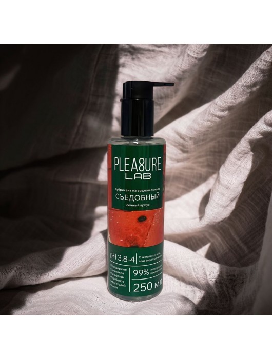 Лубрикант на водной основе Pleasure Lab с ароматом арбуза - 250 мл. - Pleasure Lab - купить с доставкой в Благовещенске