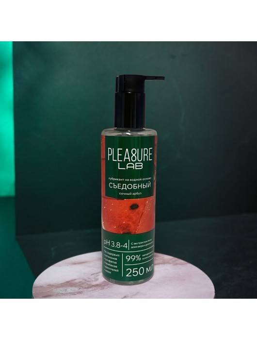Лубрикант на водной основе Pleasure Lab с ароматом арбуза - 250 мл. - Pleasure Lab - купить с доставкой в Благовещенске