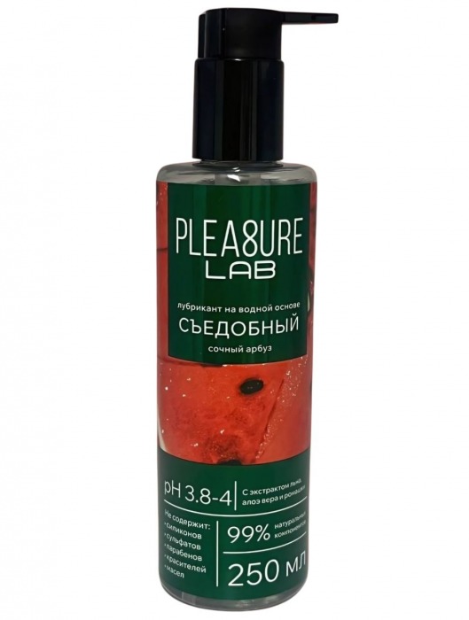 Лубрикант на водной основе Pleasure Lab с ароматом арбуза - 250 мл. - Pleasure Lab - купить с доставкой в Благовещенске