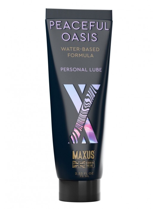 Интимный гель на водной основе MAXUS Peaceful Oasis - 75 мл. - Maxus - купить с доставкой в Благовещенске