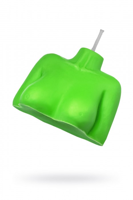 Зеленая сувенирная свеча «Женский силуэт» - Pecado - купить с доставкой в Благовещенске