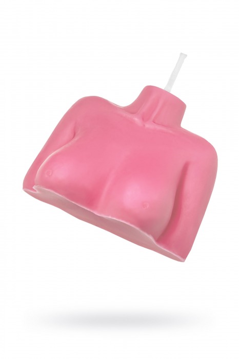 Розовая сувенирная свеча «Женский силуэт» - Pecado - купить с доставкой в Благовещенске